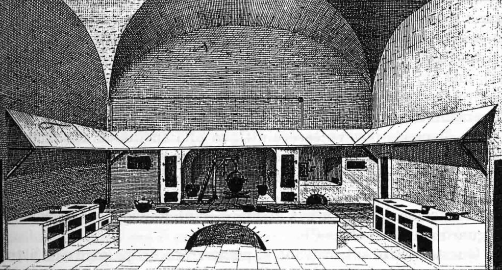 16.01 - Cucina popolare, incisione del 1824