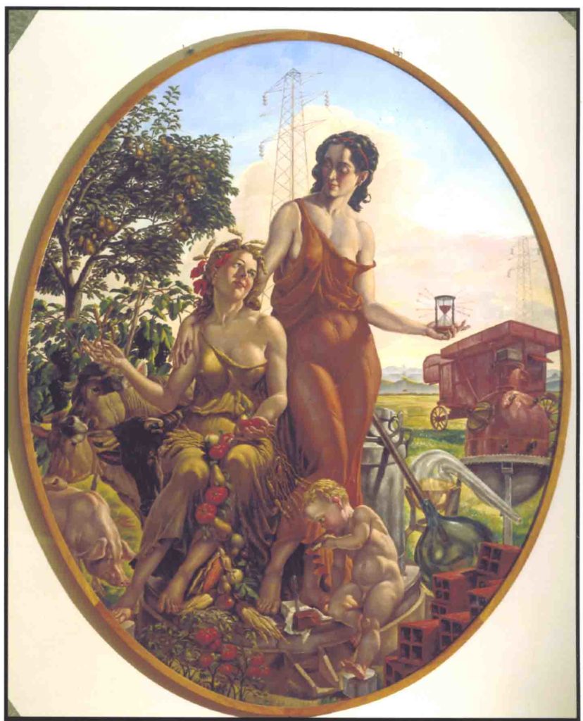 21.08 - AMOS NATTINI, Allegoria dell'industria parmense, 1944 - Parma, Collezioni d'arte Cariparma
