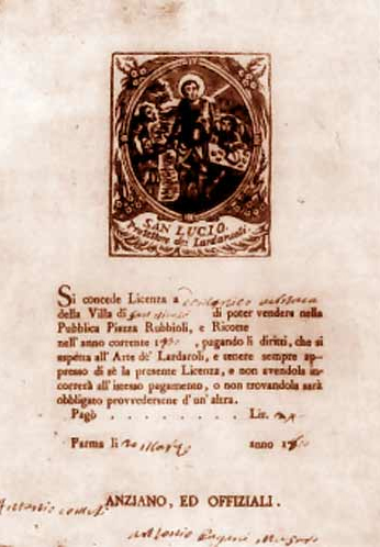 24.09 - Licenza Lardaroli con San Lucio - ASCPR